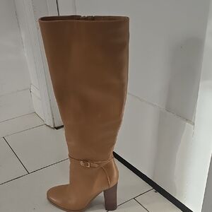 Nine West Tan Heeled Boots